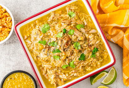 Easy Crockpot Green Chile Shredded Pork - EXCLUSIVE