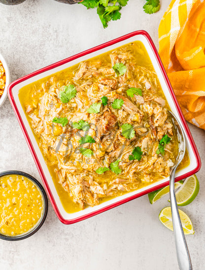 Easy Crockpot Green Chile Shredded Pork - EXCLUSIVE