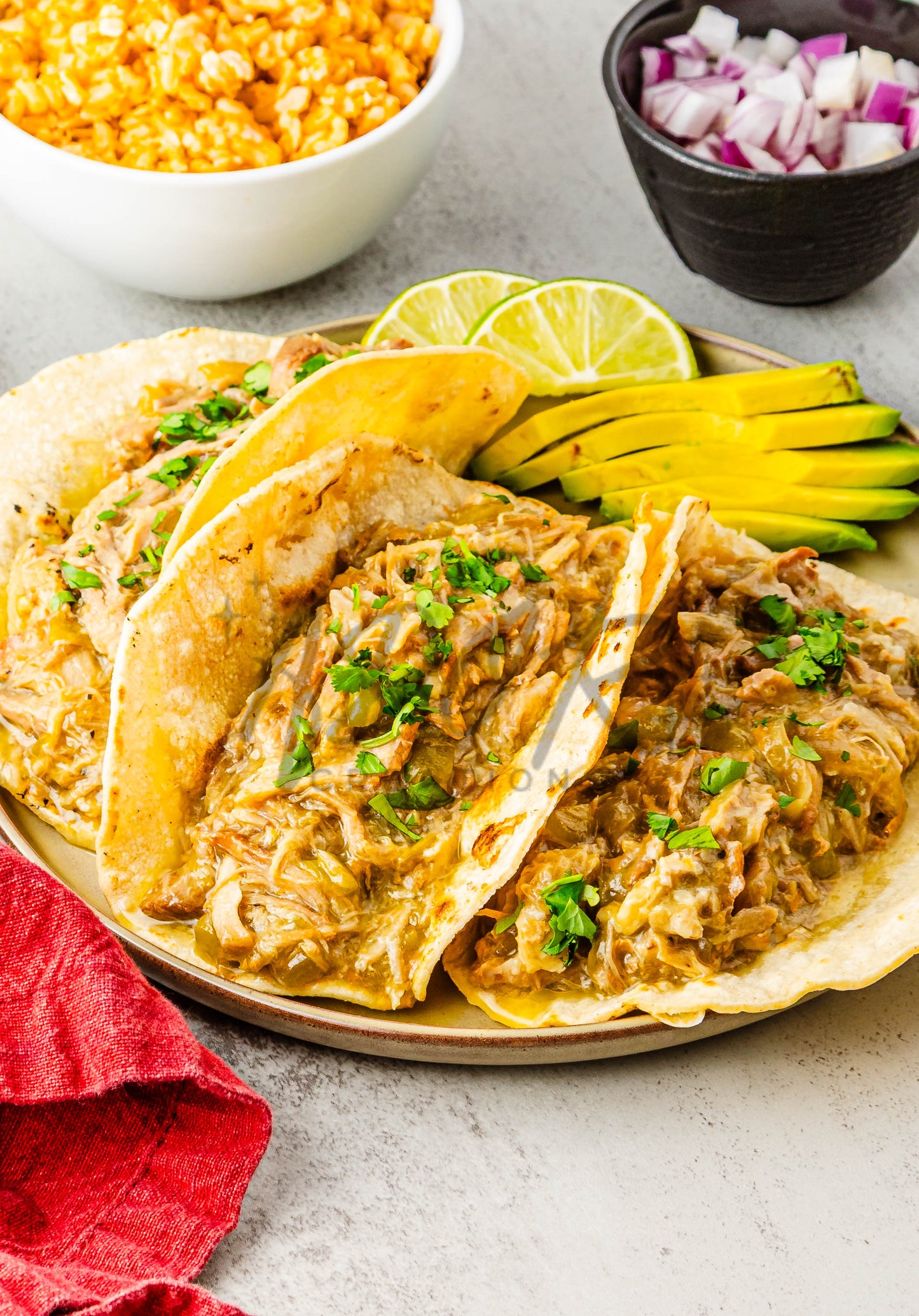Easy Crockpot Green Chile Shredded Pork - EXCLUSIVE