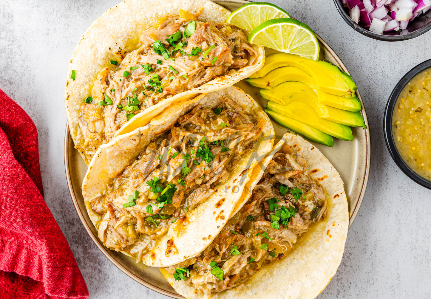 Easy Crockpot Green Chile Shredded Pork - EXCLUSIVE
