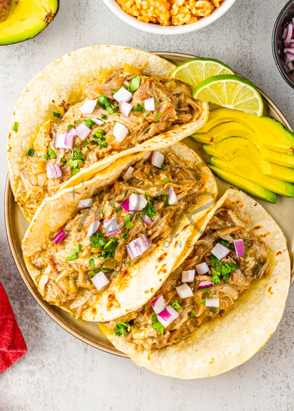 Easy Crockpot Green Chile Shredded Pork - EXCLUSIVE