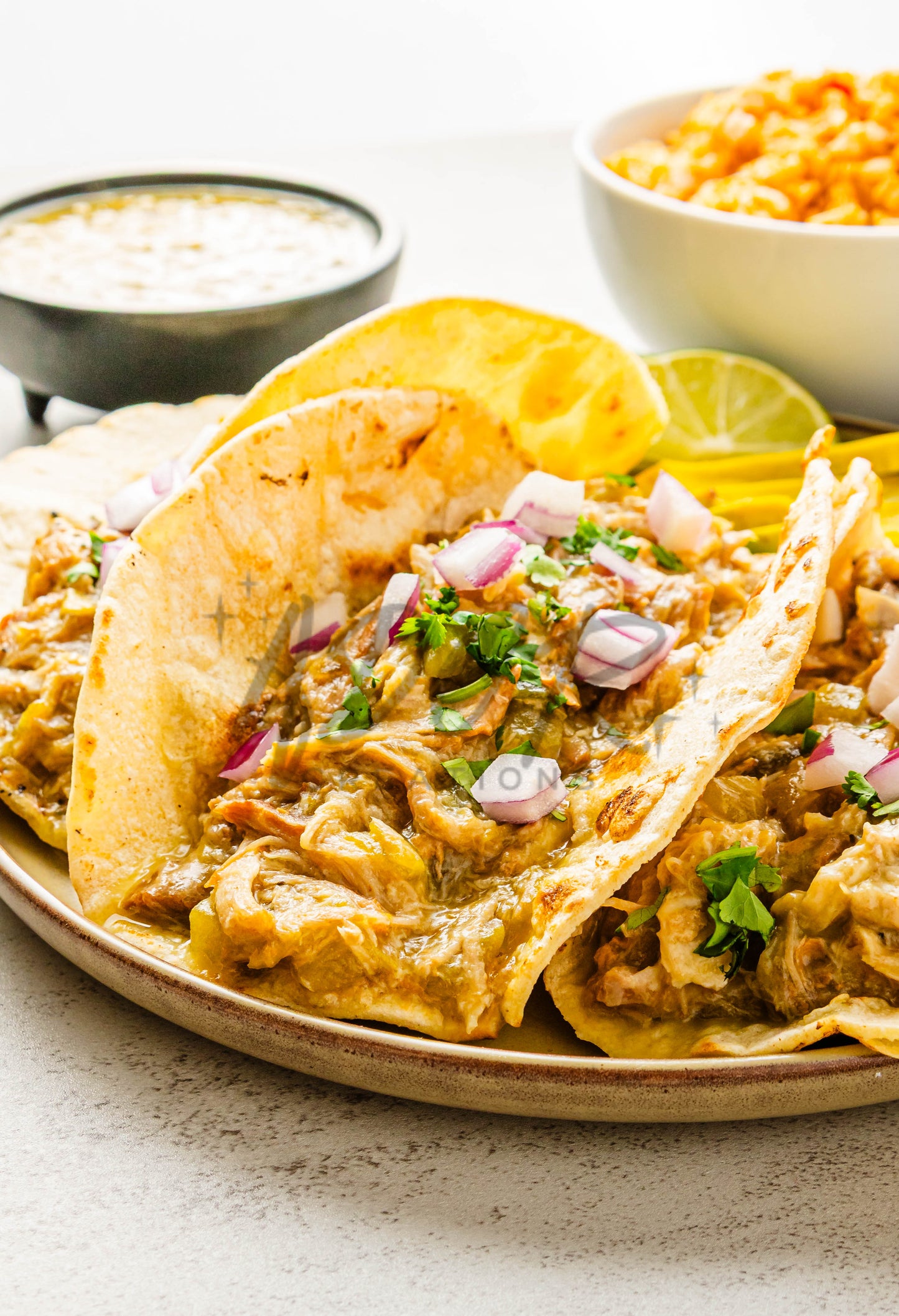 Easy Crockpot Green Chile Shredded Pork - EXCLUSIVE