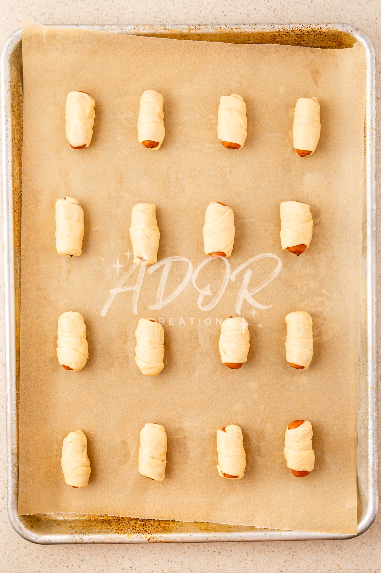 Christmas Rudolph Reindeer Pigs in a Blanket - Set 6 of 6