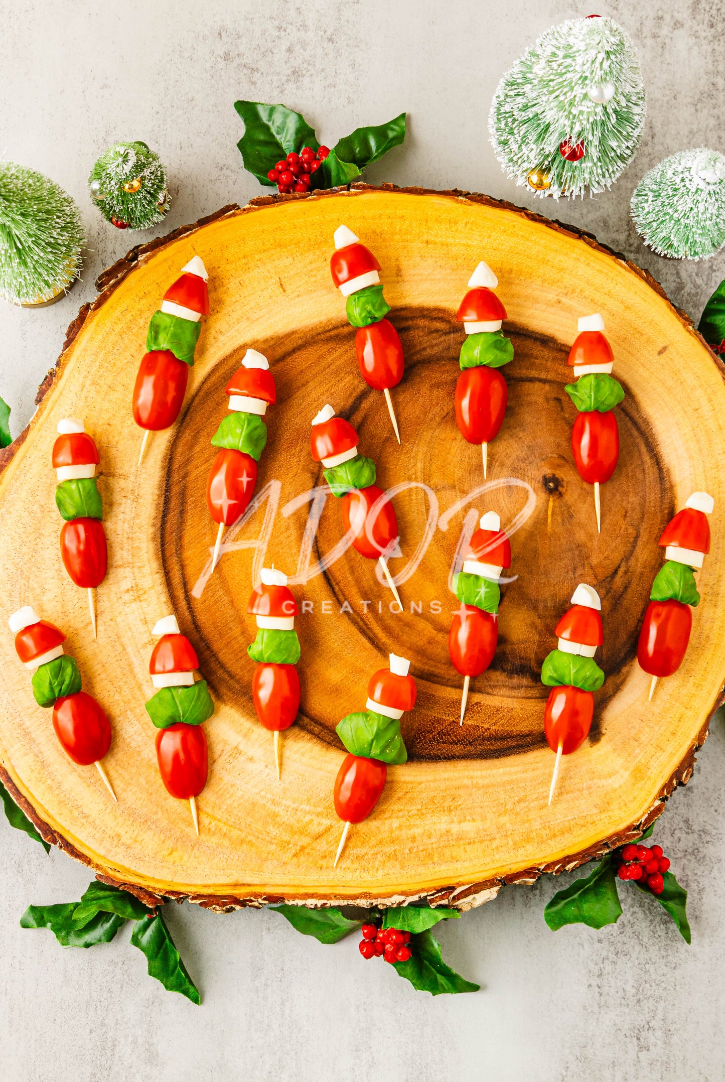 Grinch Caprese Skewers - Set 5 of 6