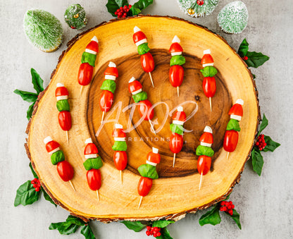 Grinch Caprese Skewers - Set 5 of 6