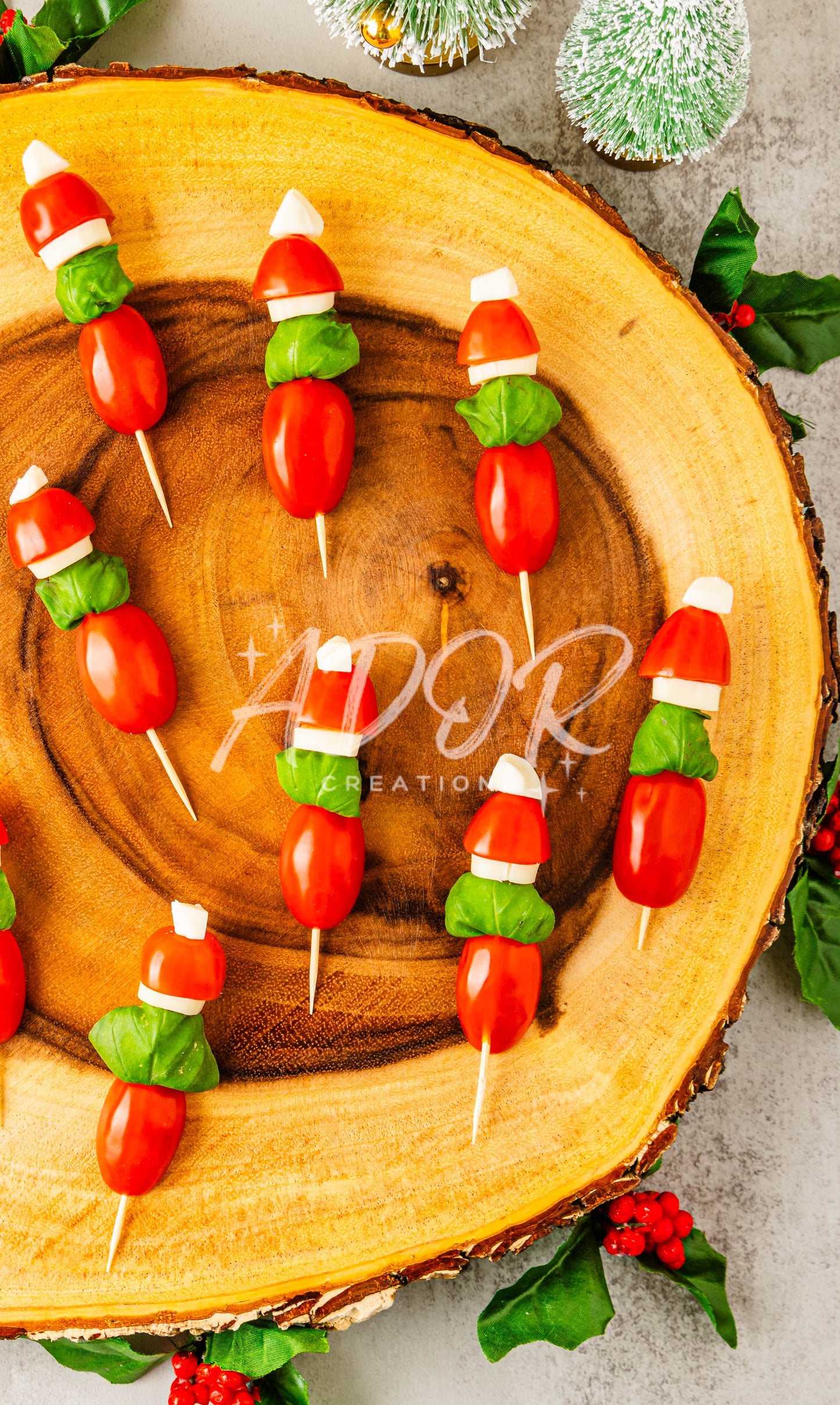 Grinch Caprese Skewers - Set 5 of 6