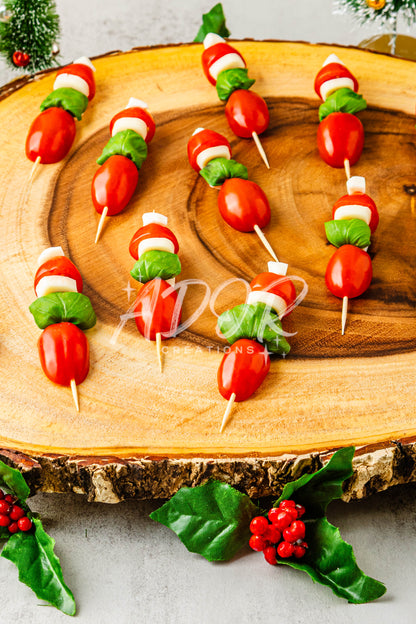 Grinch Caprese Skewers - Set 5 of 6