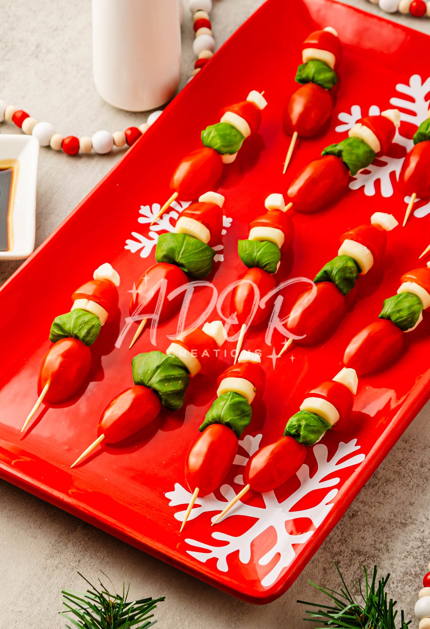 Grinch Caprese Skewers - Set 2 of 6