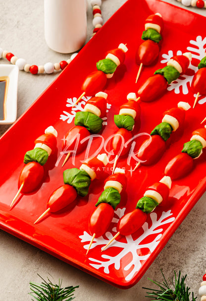 Grinch Caprese Skewers - Set 2 of 6