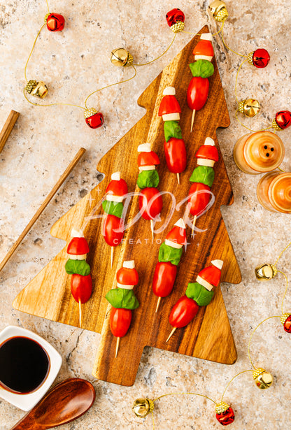 Grinch Caprese Skewers - Set 3 of 6