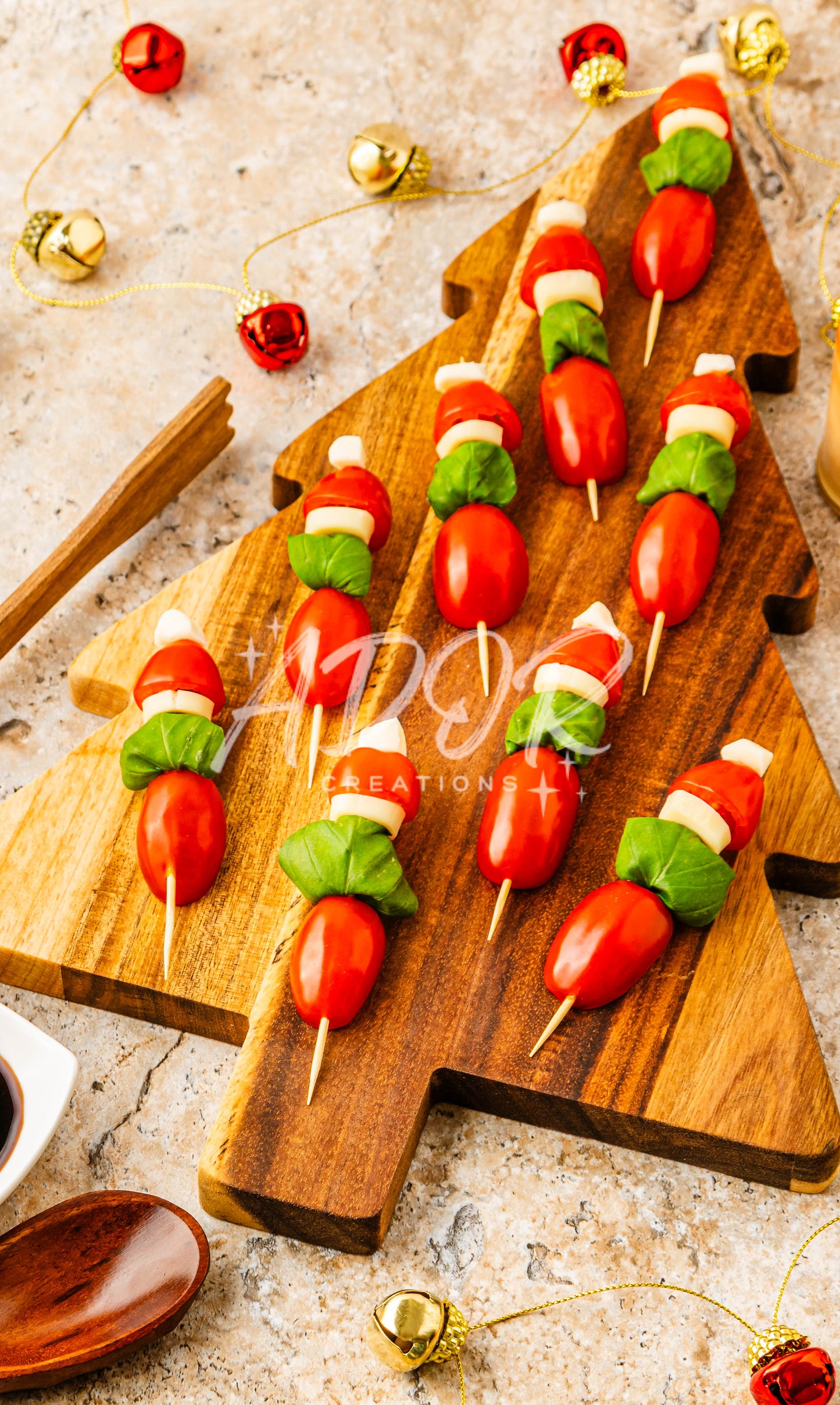 Grinch Caprese Skewers - Set 3 of 6