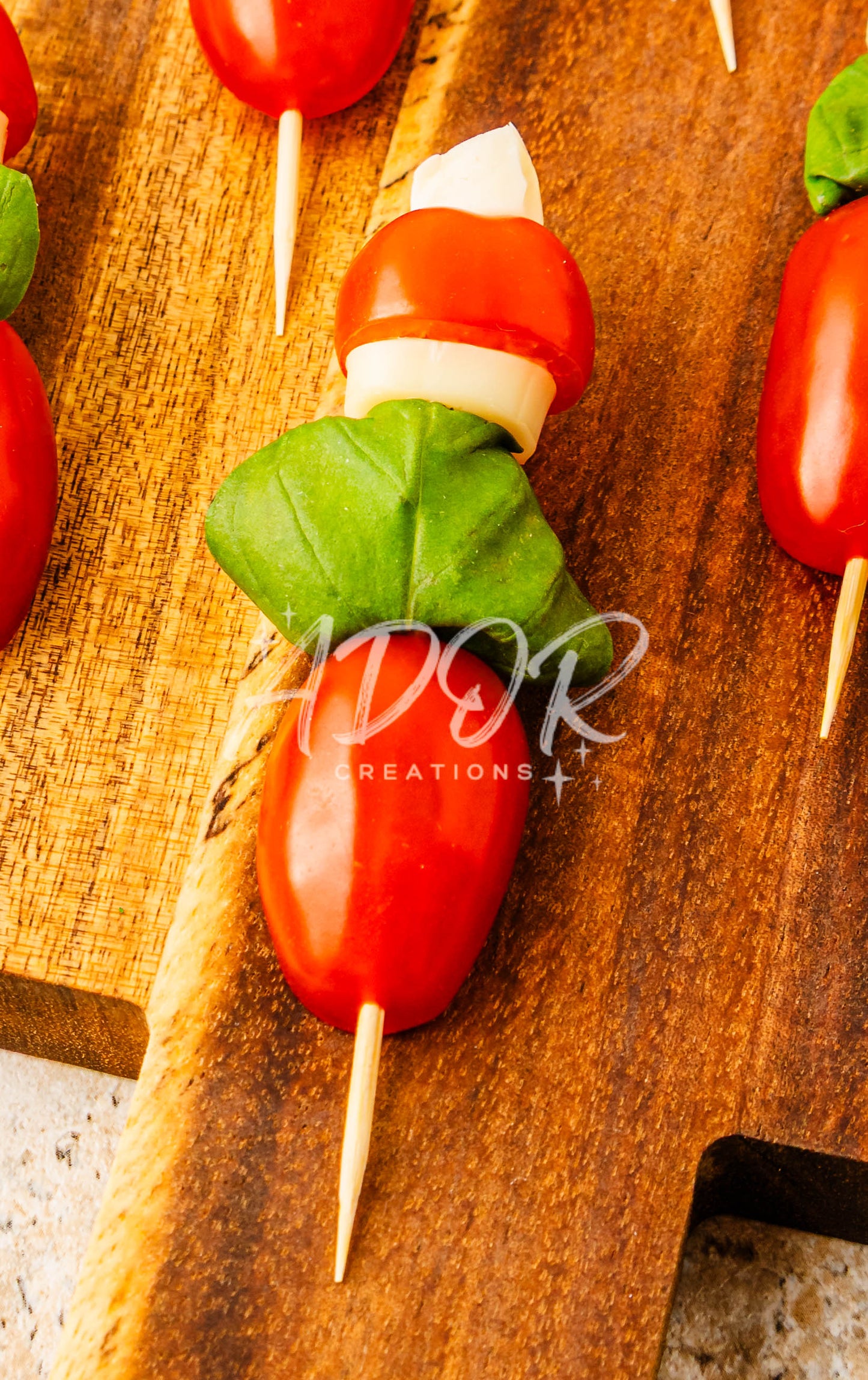 Grinch Caprese Skewers - Set 3 of 6