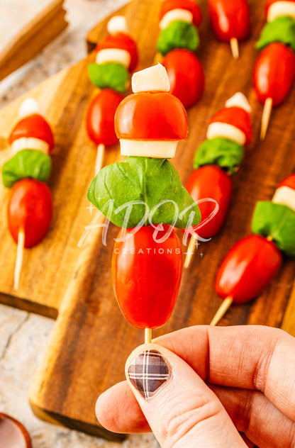 Grinch Caprese Skewers - Set 3 of 6