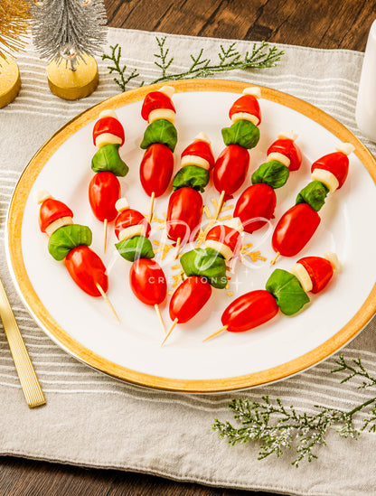 Grinch Caprese Skewers - Set 4 of 6