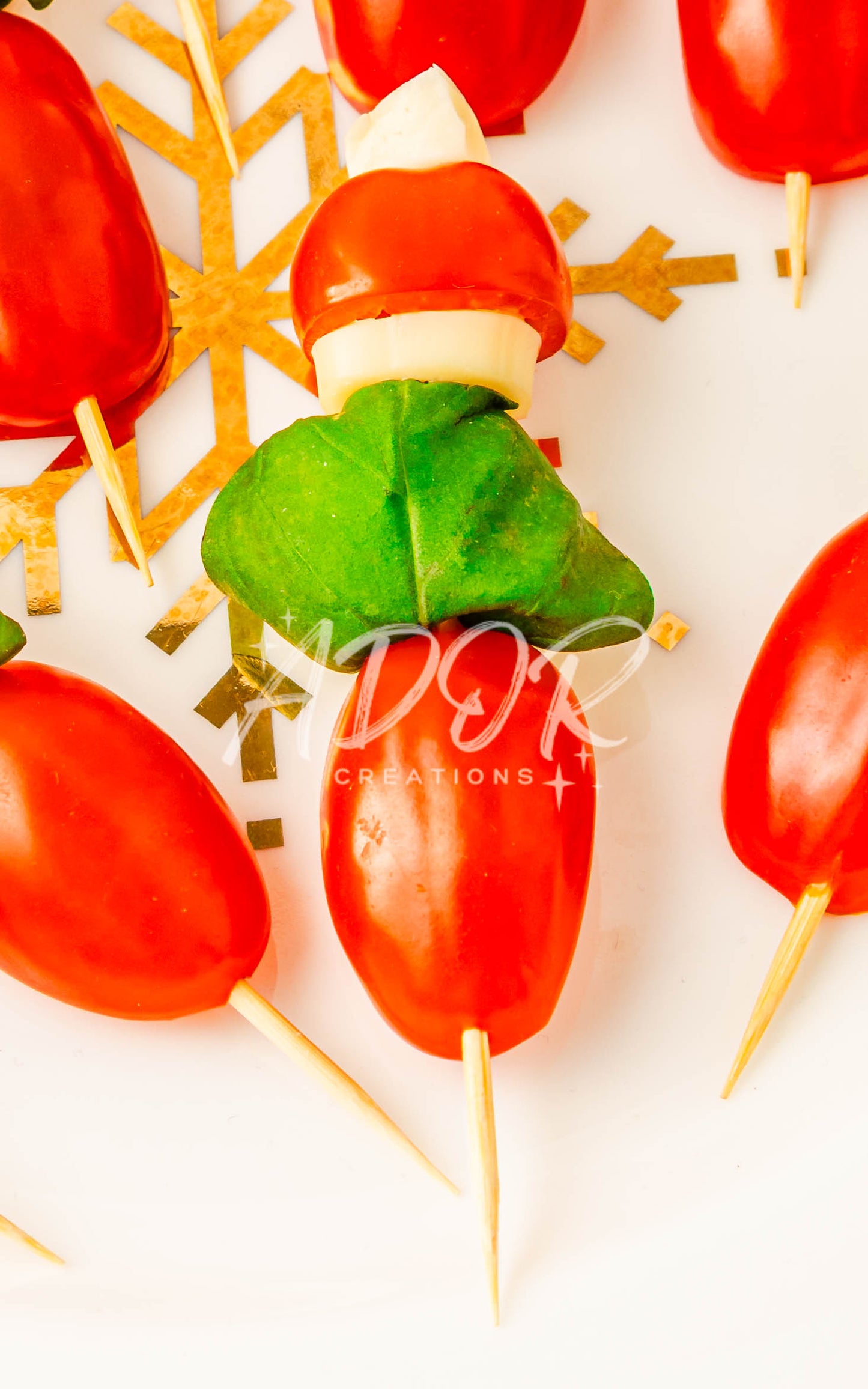 Grinch Caprese Skewers - Set 4 of 6