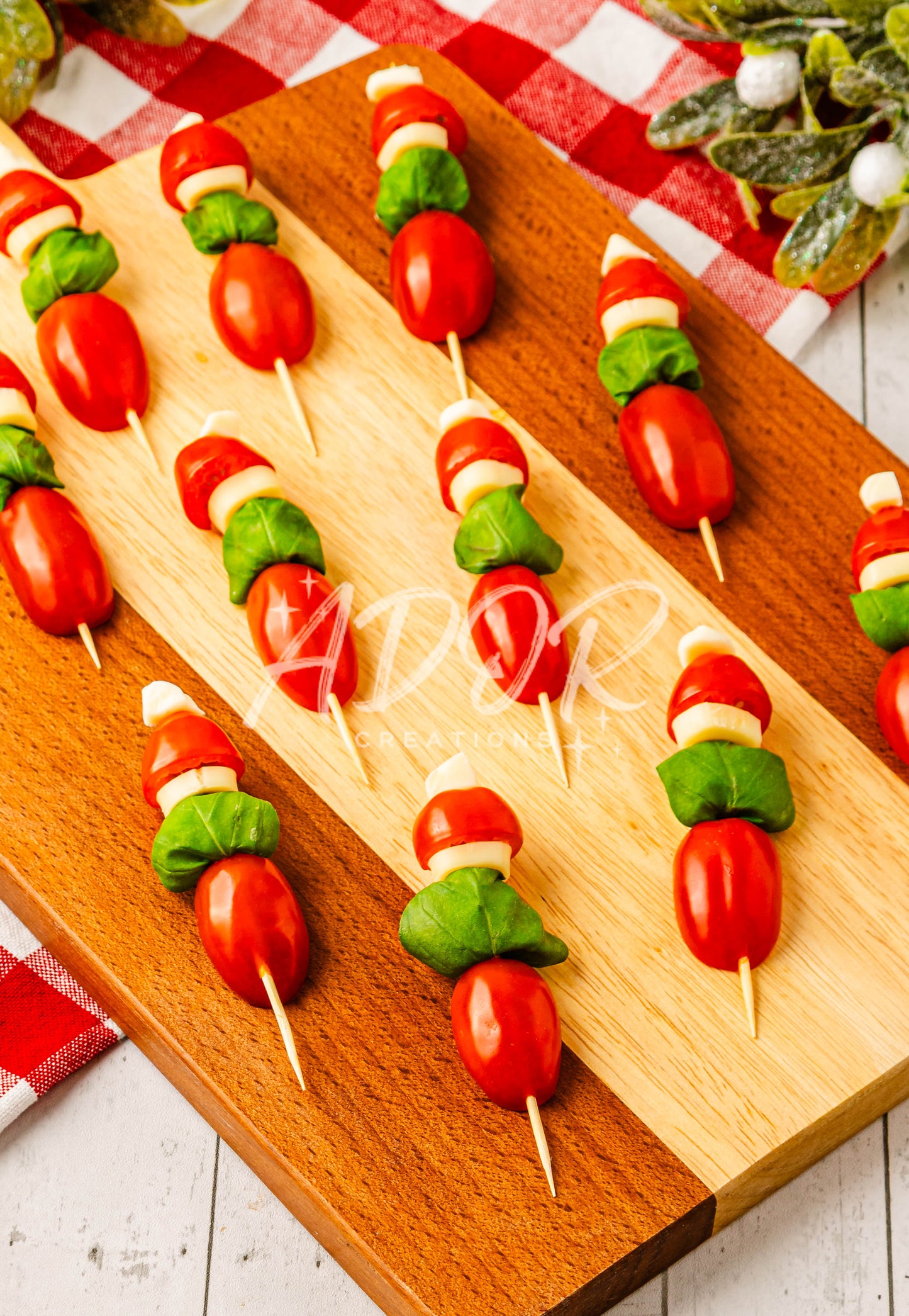 Grinch Caprese Skewers - Set 1 of 6