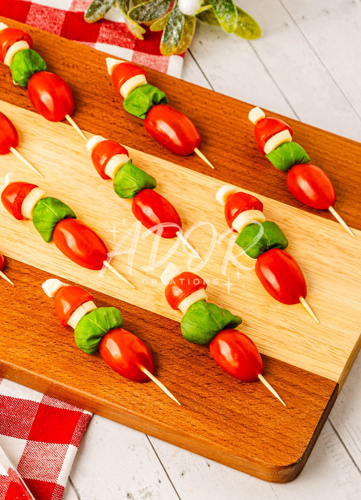 Grinch Caprese Skewers - Set 1 of 6