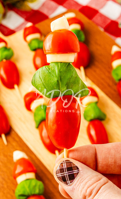 Grinch Caprese Skewers - Set 1 of 6