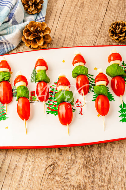 Grinch Caprese Skewers - Set 6 of 6