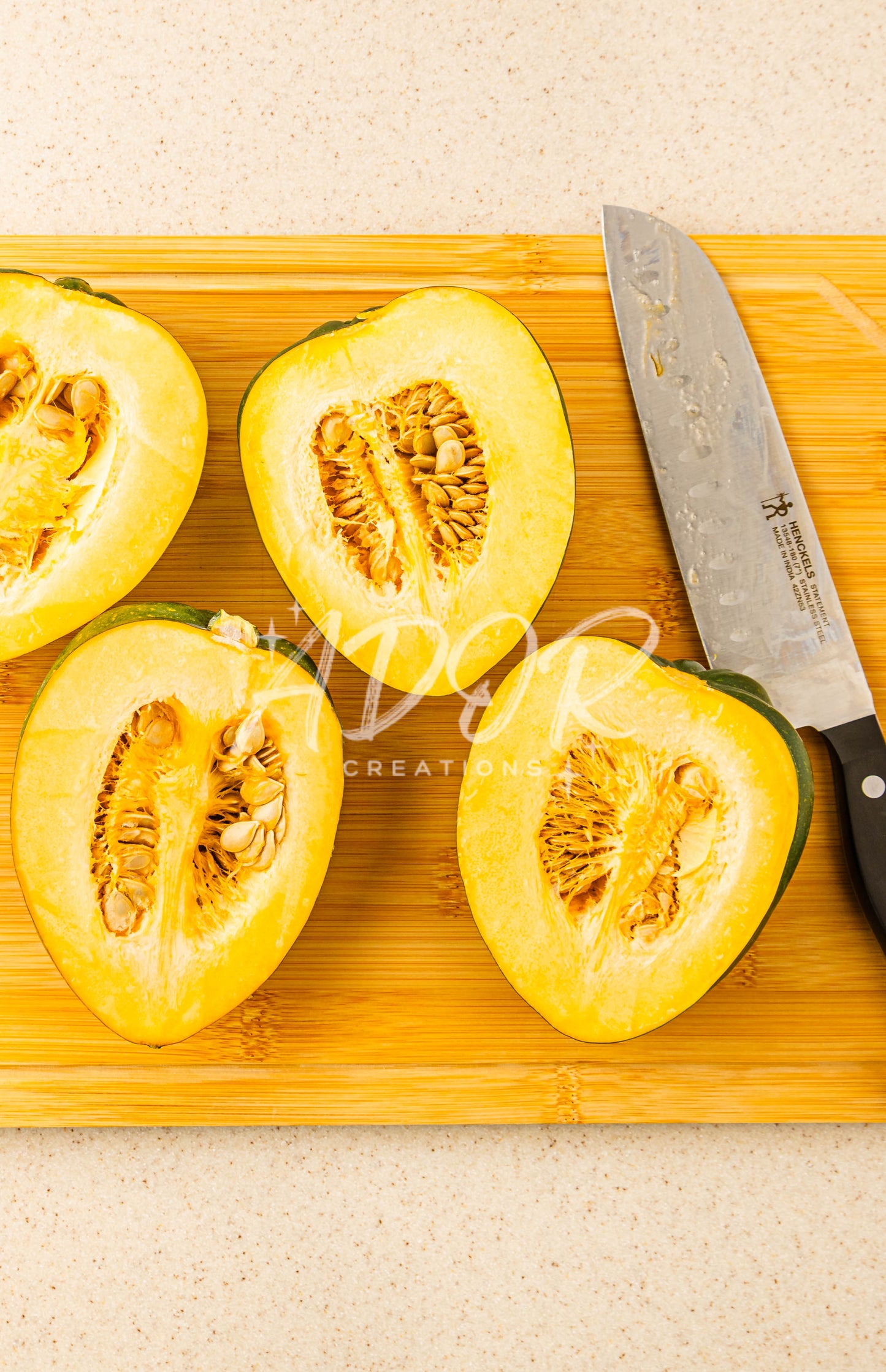 Hot Honey Feta Roasted Acorn Squash - EXCLUSIVE