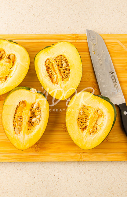 Hot Honey Feta Roasted Acorn Squash - EXCLUSIVE