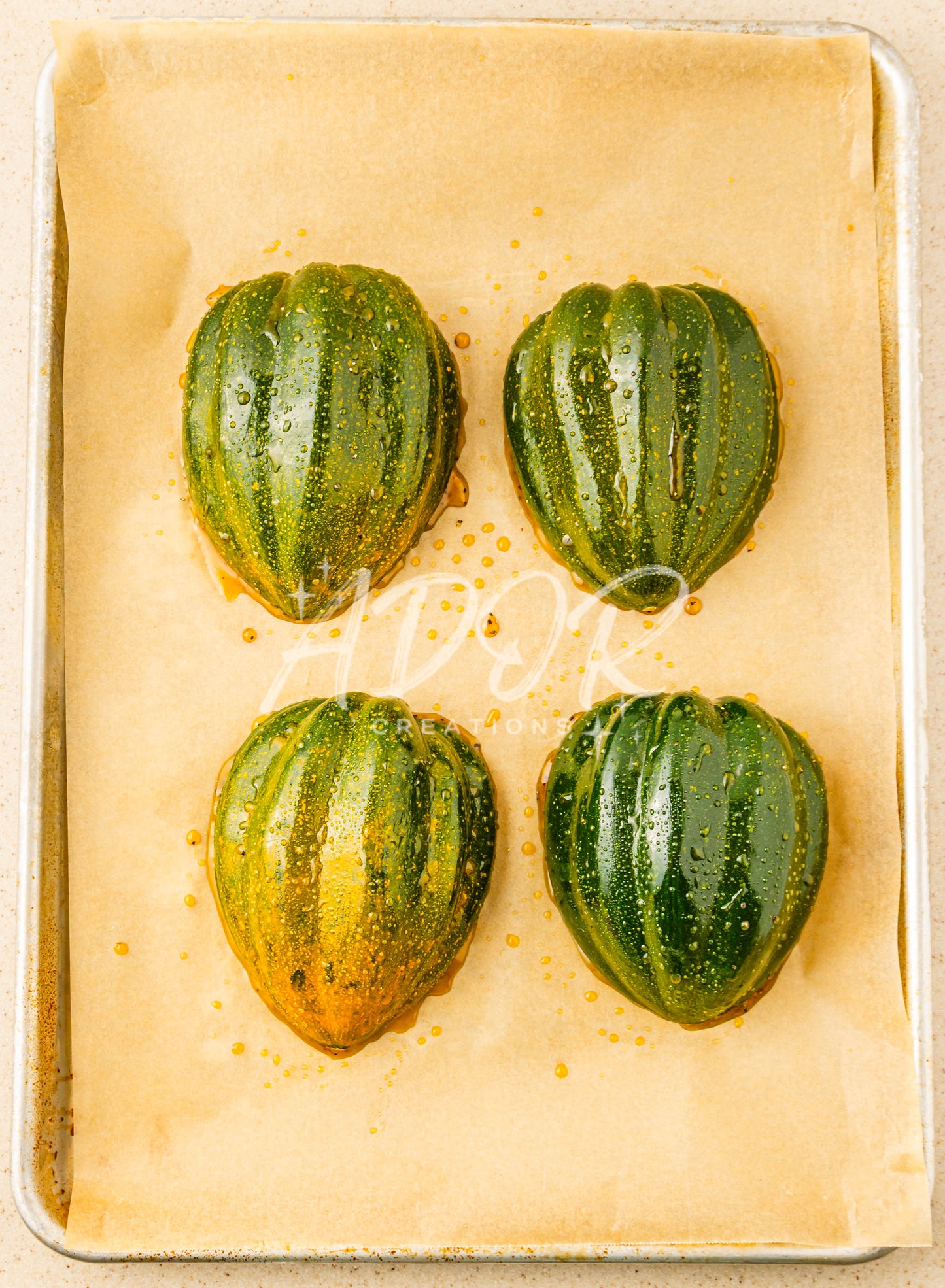 Hot Honey Feta Roasted Acorn Squash - EXCLUSIVE