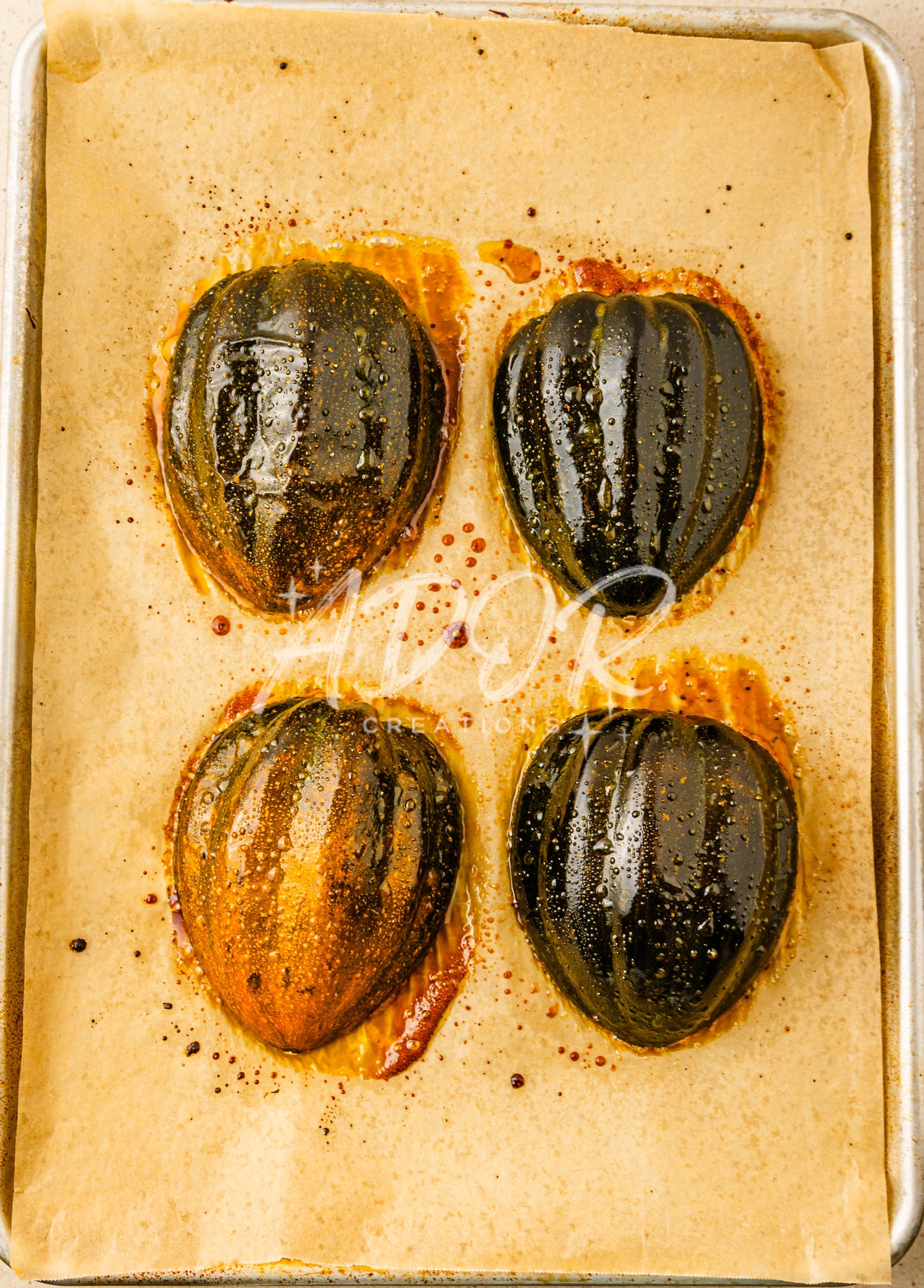 Hot Honey Feta Roasted Acorn Squash - EXCLUSIVE