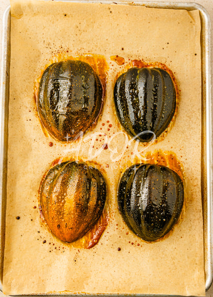 Hot Honey Feta Roasted Acorn Squash - EXCLUSIVE