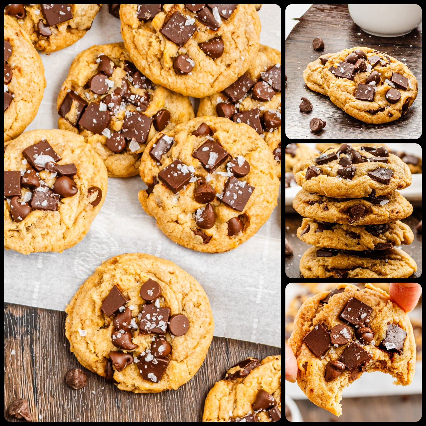 Brown Butter Banana Chocolate Chip Cookies - Set 2 of 2