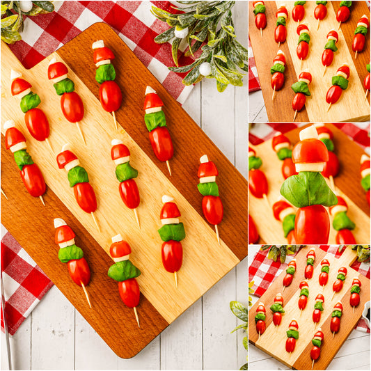 Grinch Caprese Skewers - Set 1 of 6