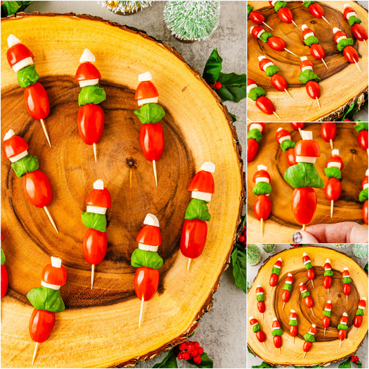 Grinch Caprese Skewers - Set 5 of 6