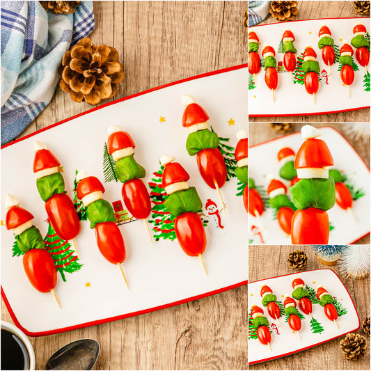 Grinch Caprese Skewers - Set 6 of 6